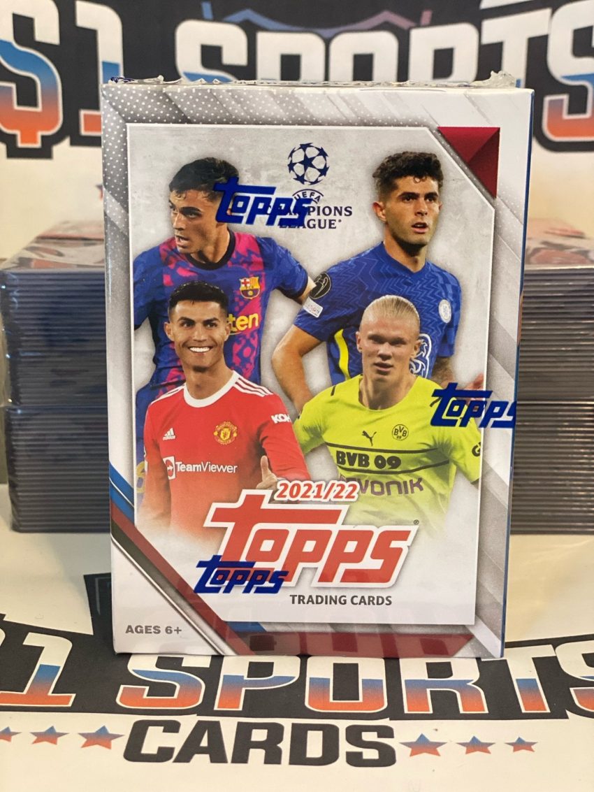 2021-22 Topps UEFA Champions League Blaster Box
