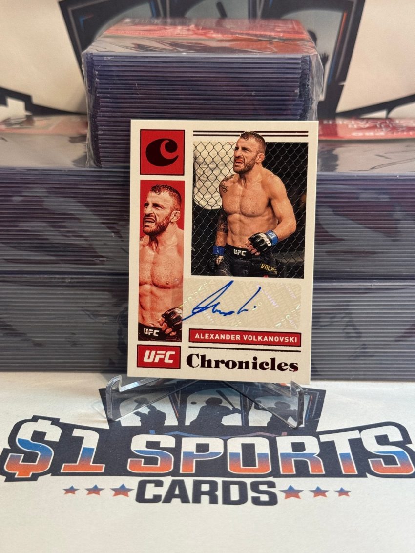2021 Panini Chronicles UFC (Auto) Alexander Volkanovski #CS-AVK