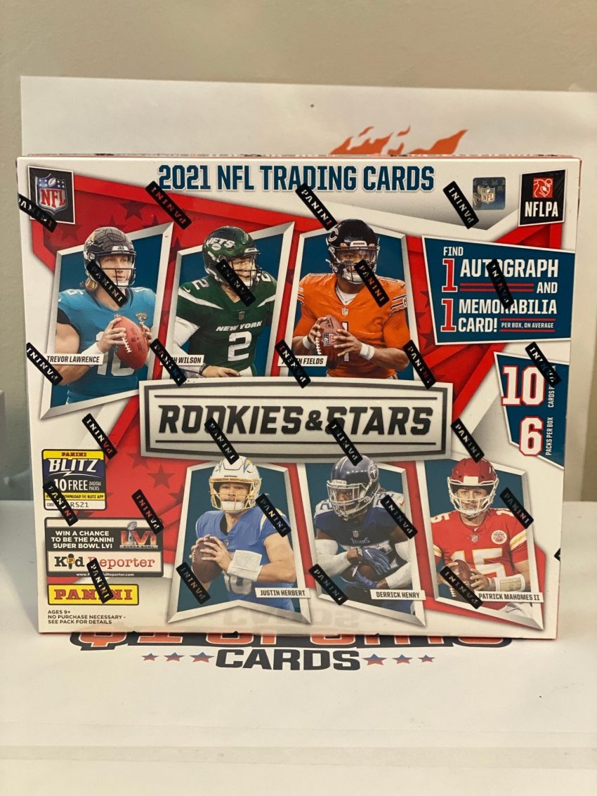 2021 Panini NFL Rookies and Stars Football Mega Box
