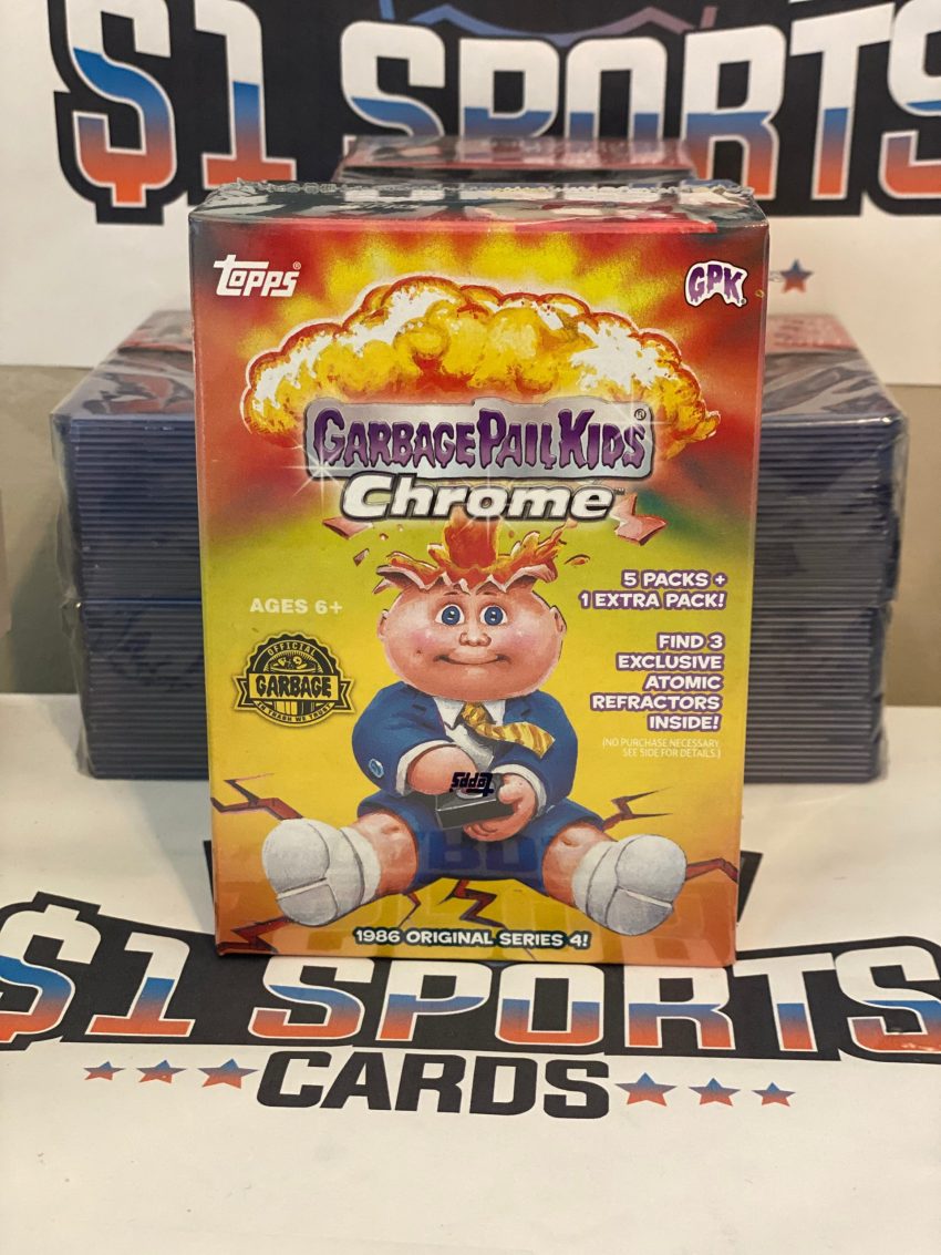 2021 Topps Chrome Garbage Pail Kids Blaster Box