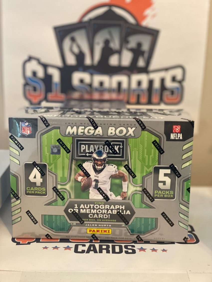 2022 Panini Playbook NFL Football Mega Box